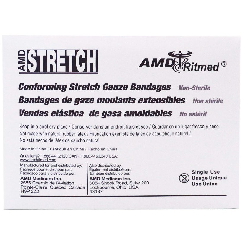 Ritmed Non-Sterile Conforming Bandage for Dogs & Cats