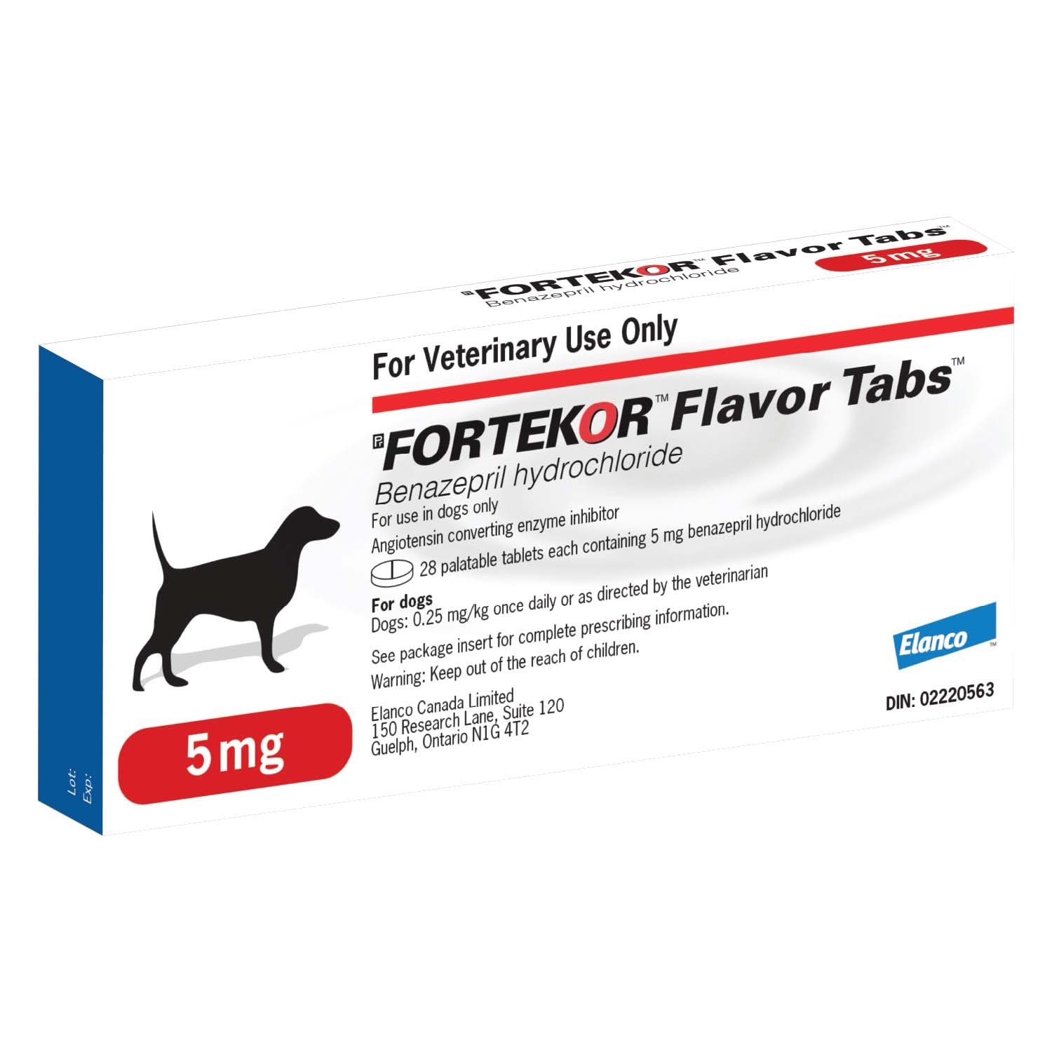Fortekor 5 mg, 28 Chewable Tablets