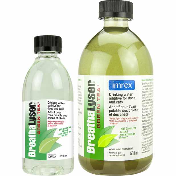 ImRex BreathaLyser Green Tea Drinking Water Additive for Dogs & Cats