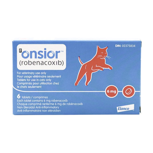 Onsior Tablets for Cat 6 mg  6 Chewable Tablets