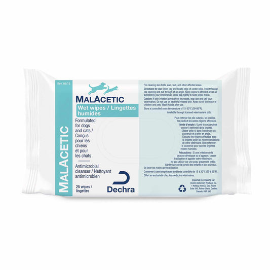 Dechra MalAcetic wet wipes