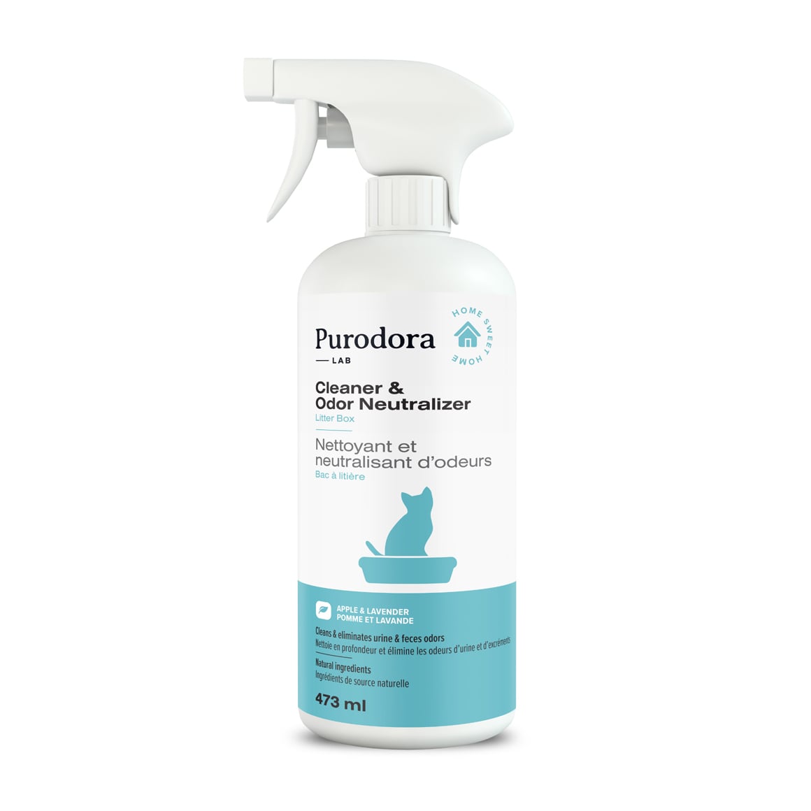 Purodora Cleaner & Odor Neutralizer for Litter Box 473ml