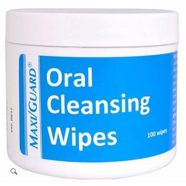 Maxi-Guard Oral Cleansing Wipes for Dogs & Cats - 100 Pack