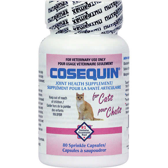 Nutramax Cosequin for cats 125 mg 80 Cap