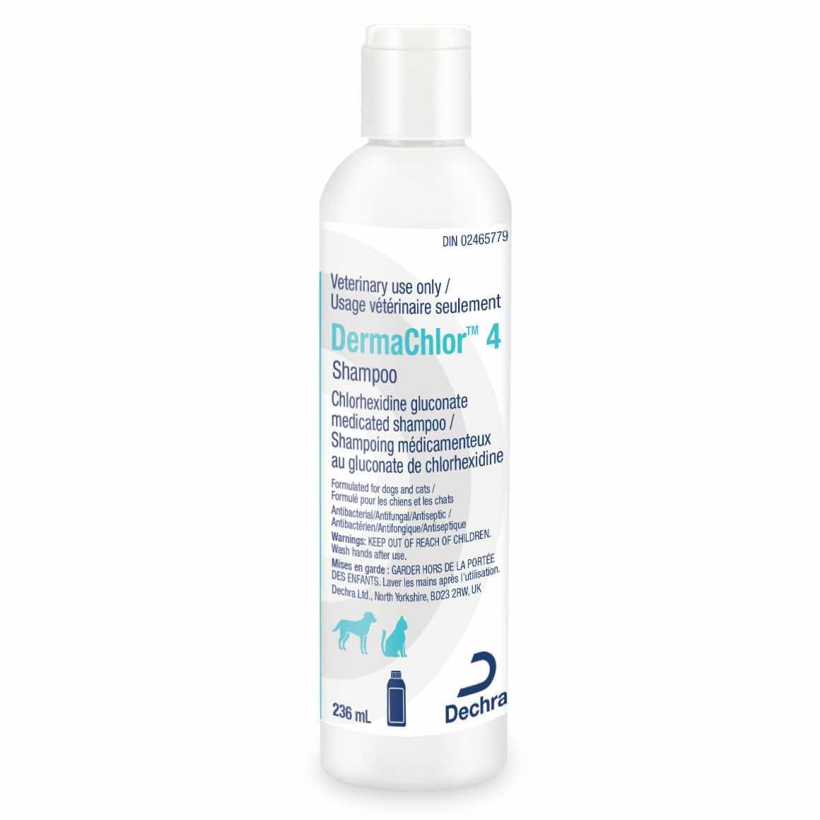 Dechra DermaChlor 4 Chlorhexidine Shampoo for Dogs & Cats