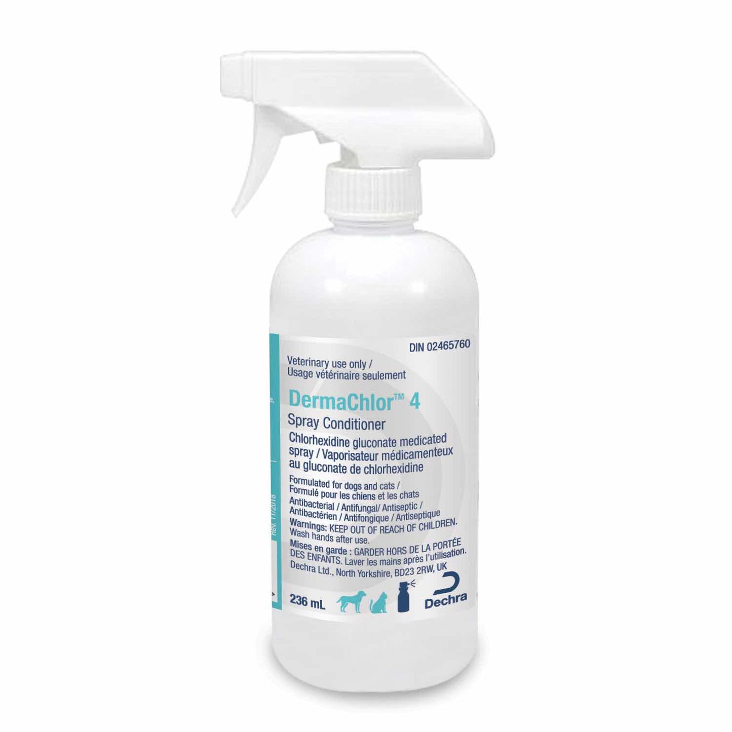 DermaChlor 4 spray conditioner, 236 mL