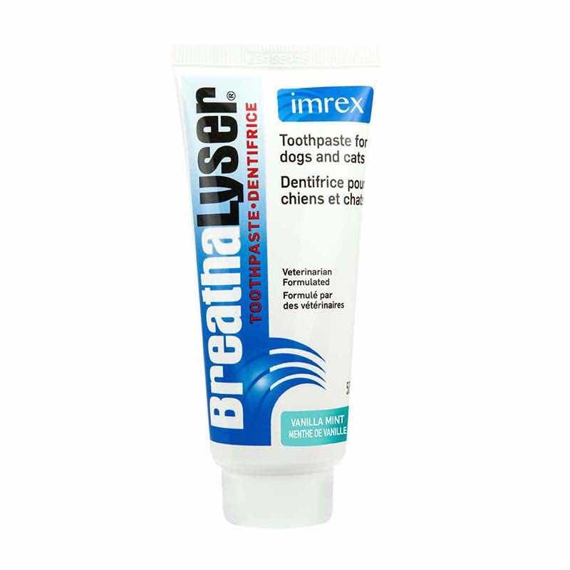 ImRex BreathaLyser Toothpaste for Dogs & Cats - Vanilla Mint, 50 ml