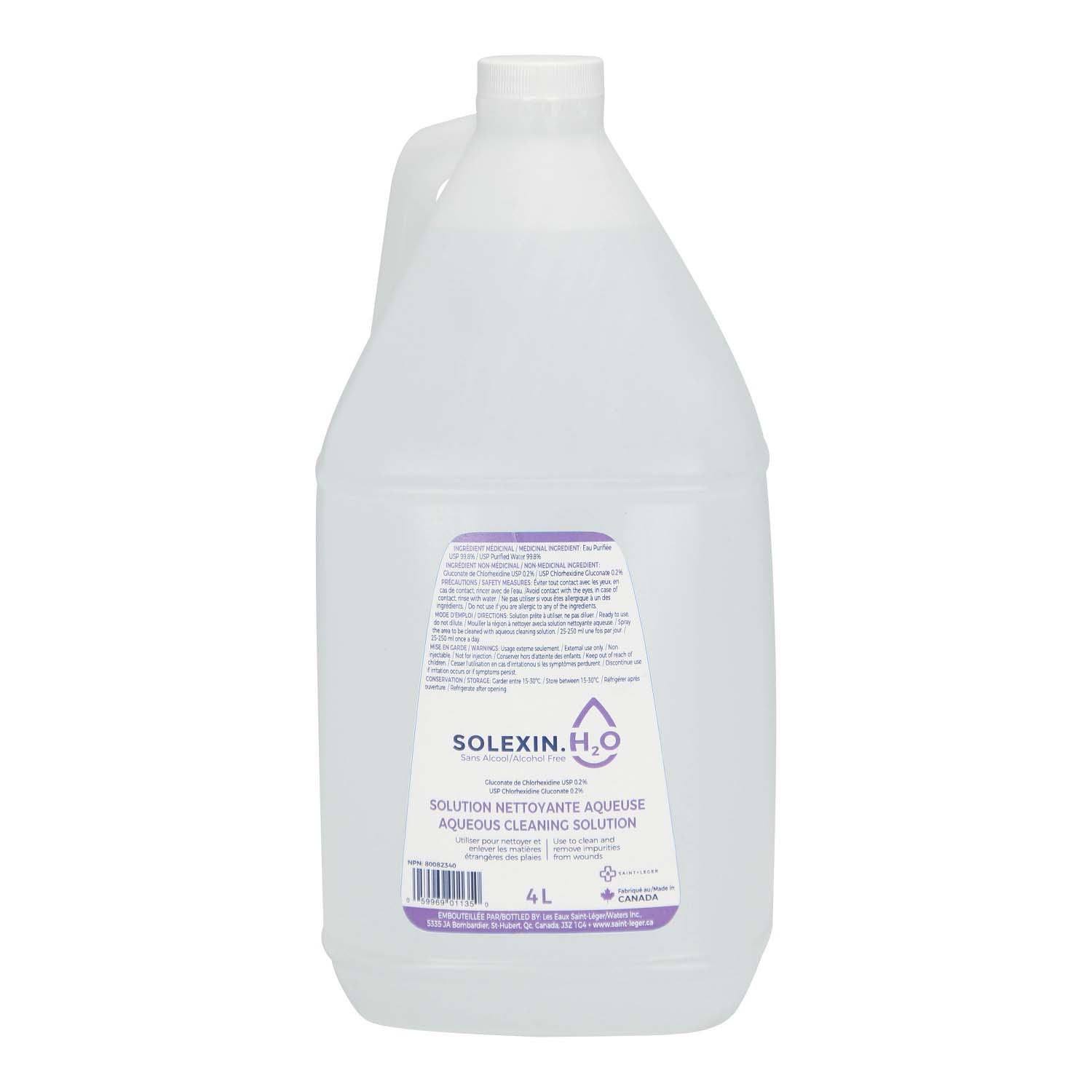 Aqueous Cleaning Solution with Chlorhexidine