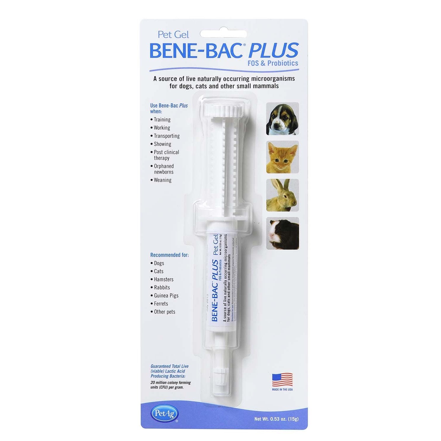 Pet-Ag Bene-Bac Plus pet gel 15 g