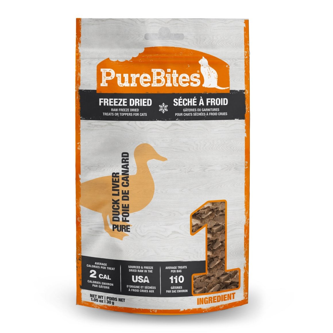PureBites Freeze-Dried Duck Cat Treats 30g