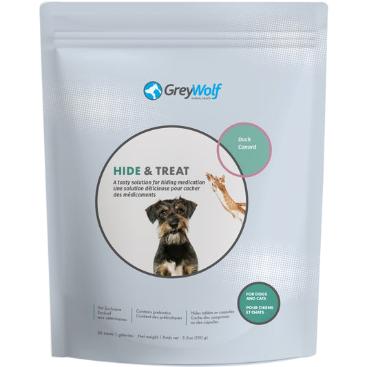 Grey Wolf Animal Health Hide & Treat 30 Chews