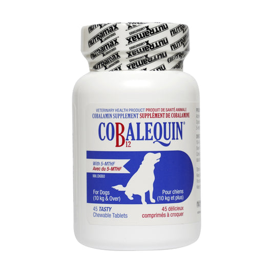 Nutramax Cobalequin for medium and large dogs Original 45 Chewable Tablets
