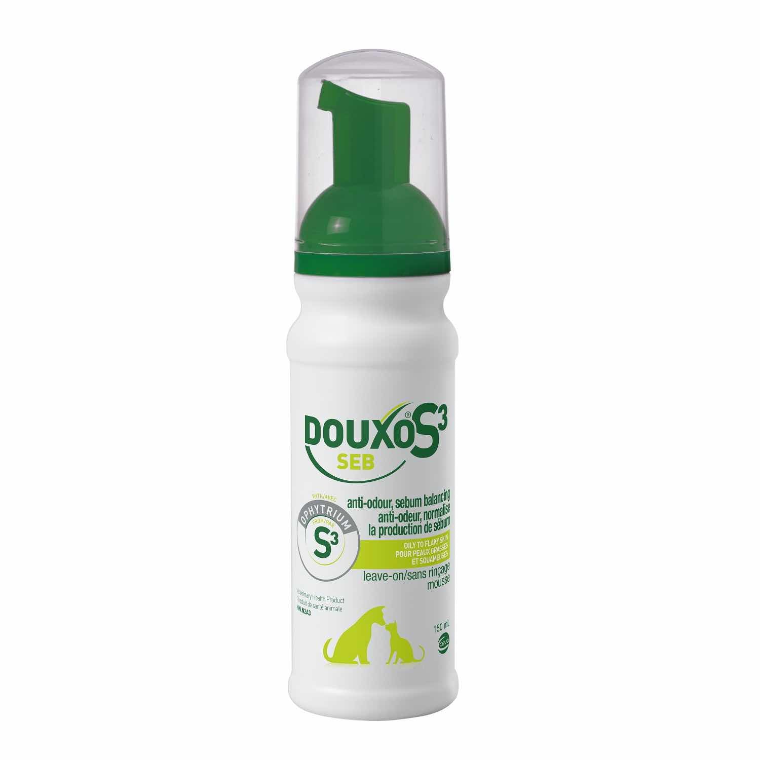 Ceva DOUXO S3 SEB mousse 0.5/0.5 % 150 ml