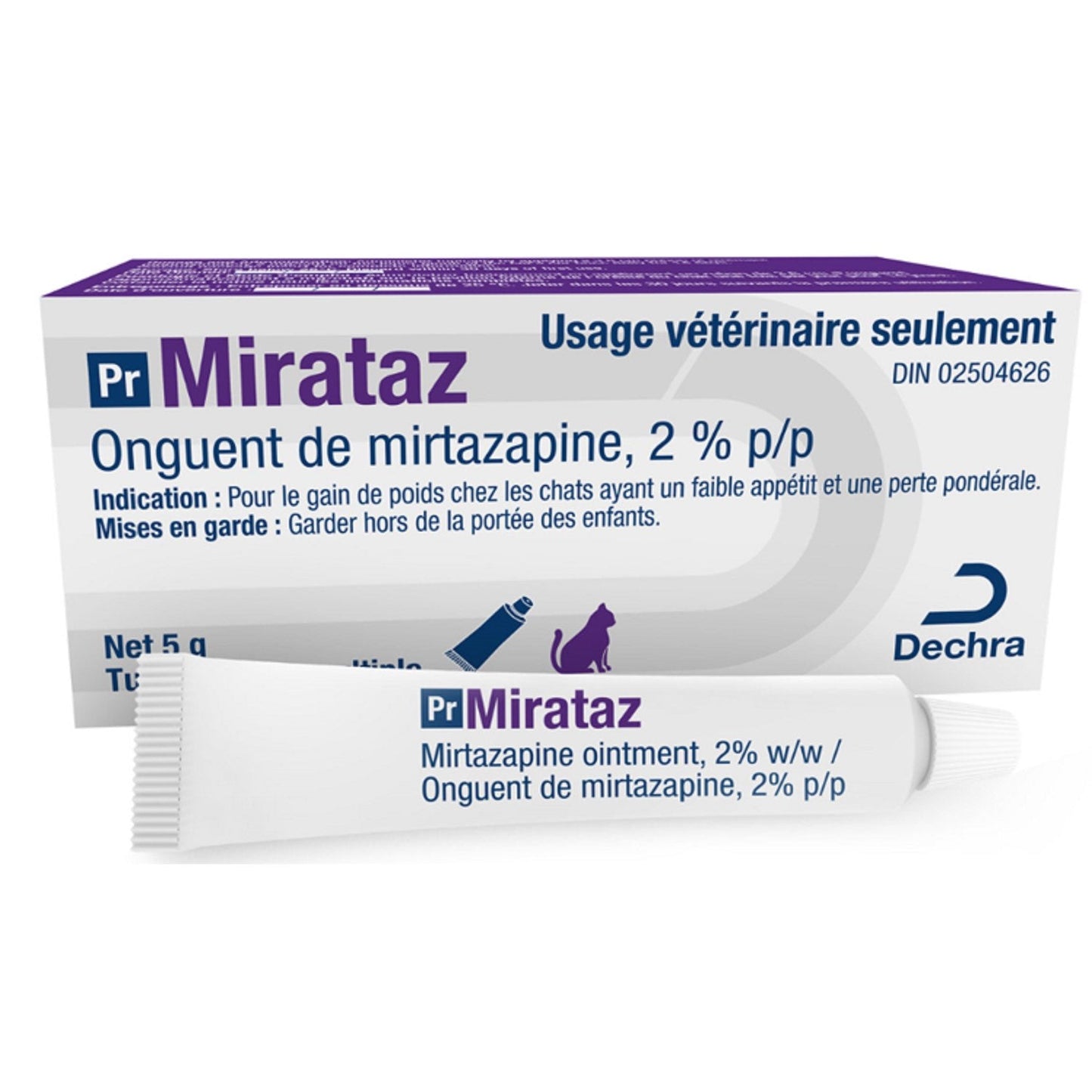 Mirataz 2 % - 5 g tube