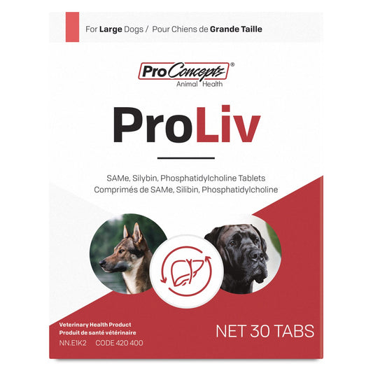 ProConcepts Animal Health ProLiv for large dogs Original Chewable Tablets
