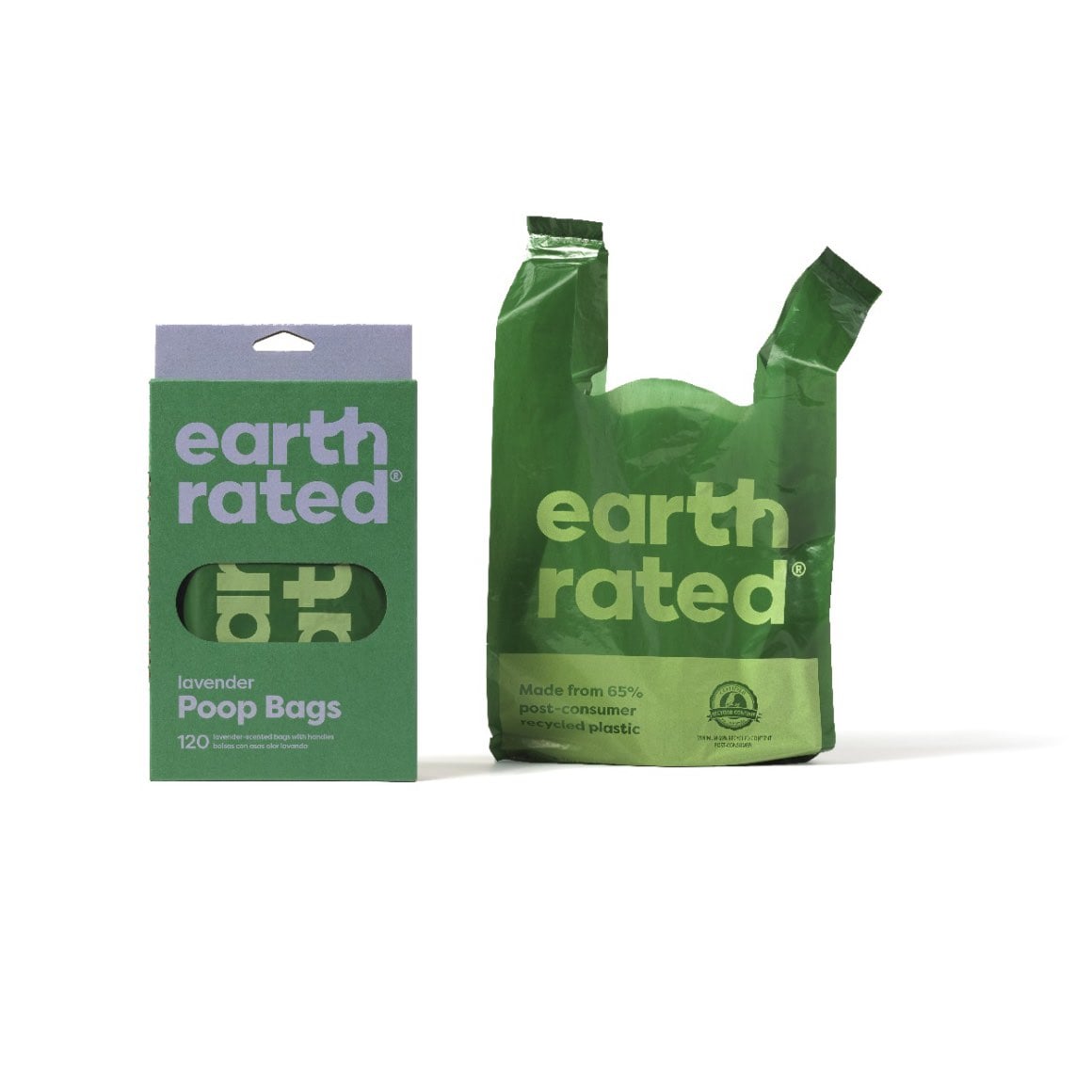 Earth Rated Lavender Easy-Tie Handle Bags 120 Pack