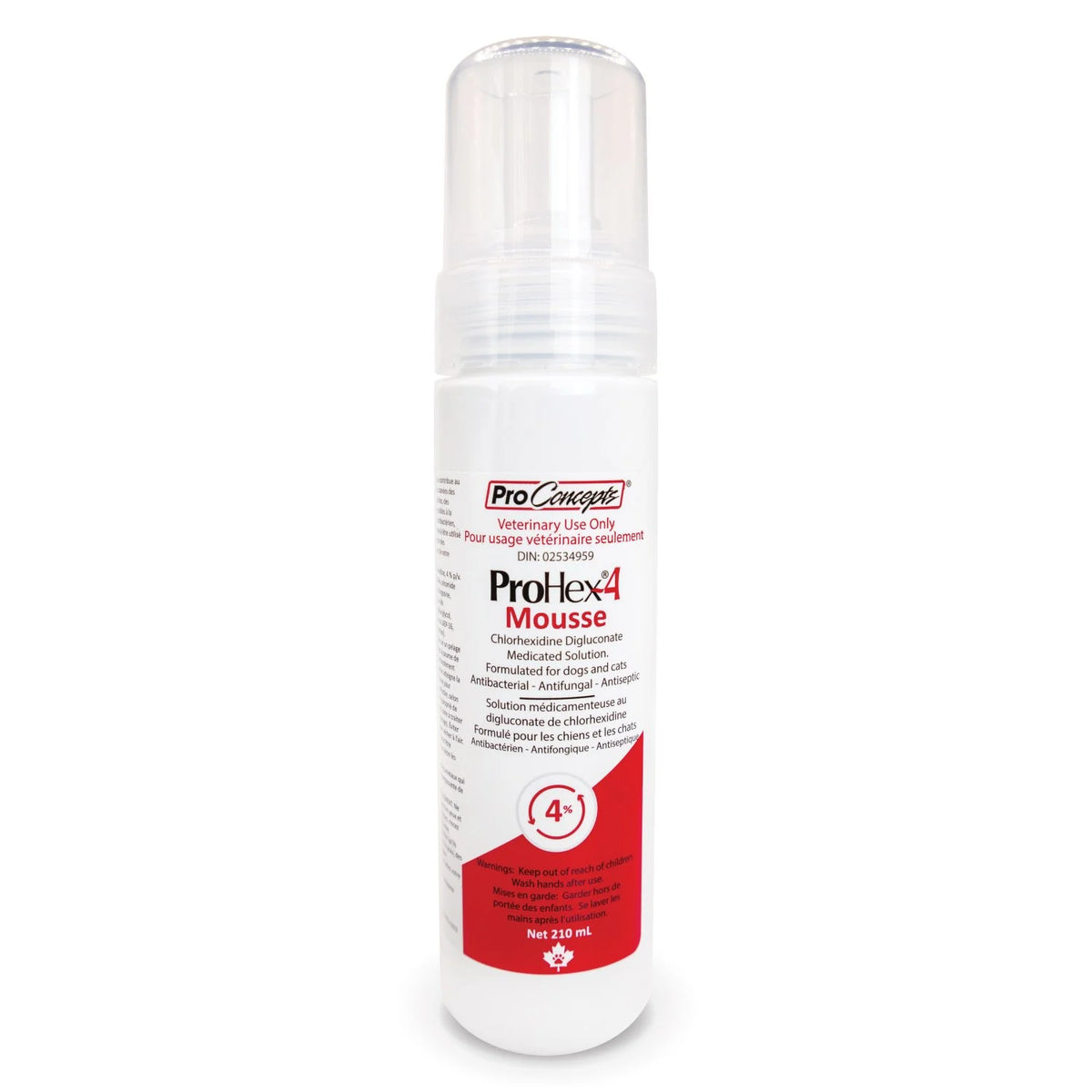 ProHex-4 Chlorhexidine 4% mousse, 210 ml
