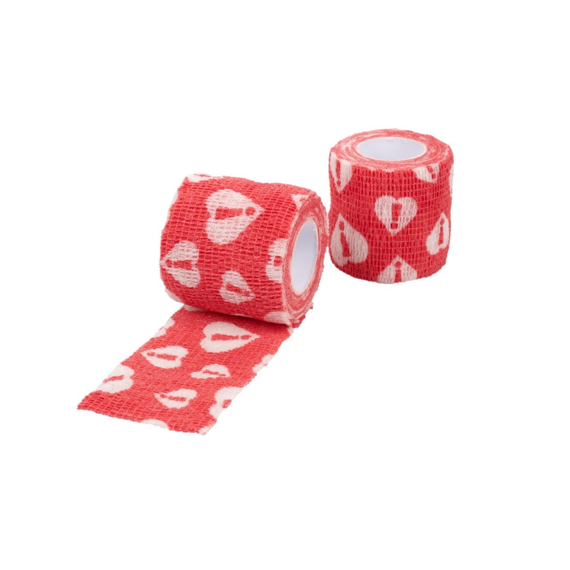 Kruuse Chew-Stop Bitter Cohesive Bandage Red for Dogs & Cats