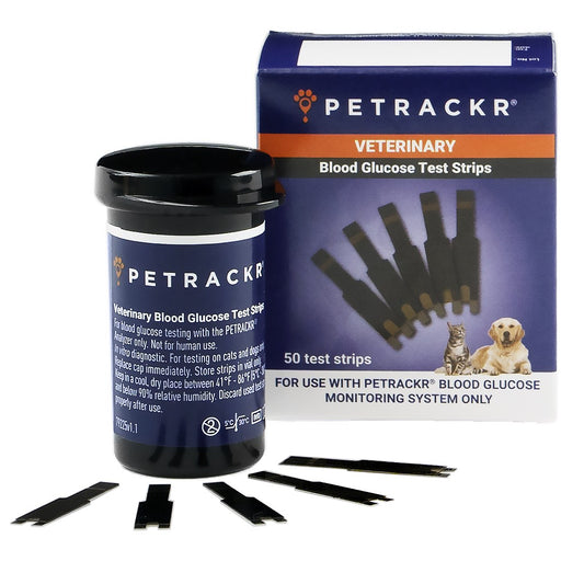 Petrackr test strips x 50 units