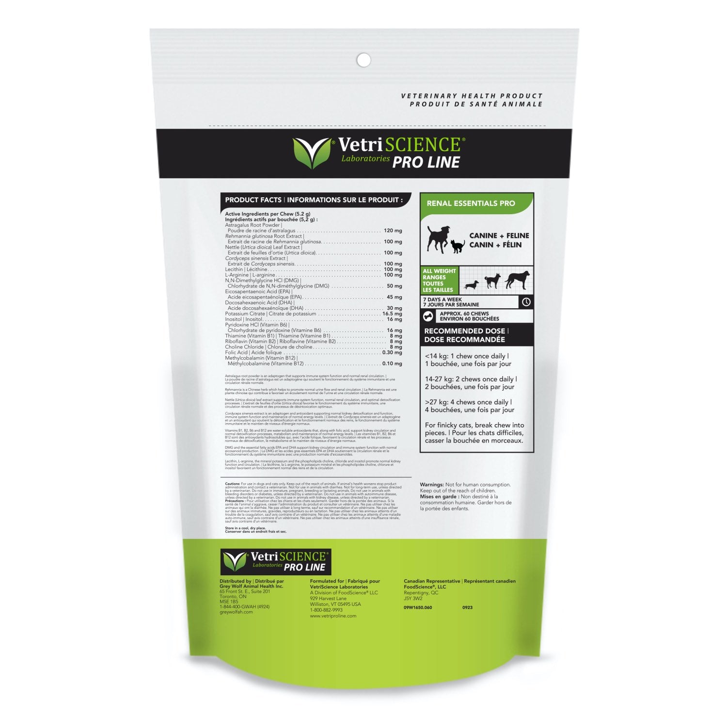 VetriSCIENCE Pro Line Renal Essentials Pro Original  Chews