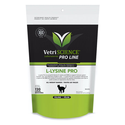 VetriSCIENCE Pro Line L-Lysine Pro Original 120 Chews