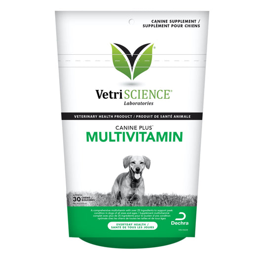 VetriSCIENCE Canine Plus Multivitamin chews Original 30 Chews