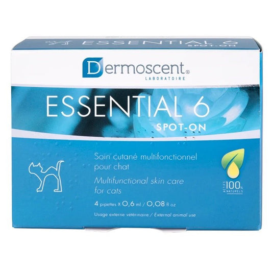 Essential 6 spot-on for cats, 4x0.6 mL