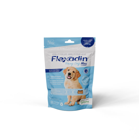 Vetoquinol Flexadin Young Dog Maxi chews for young dogs Chicken 60 /Pack