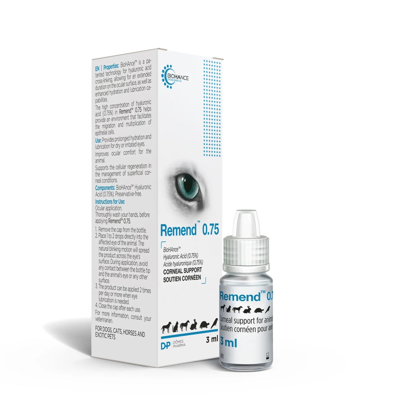 Remend 0.75 corneal support