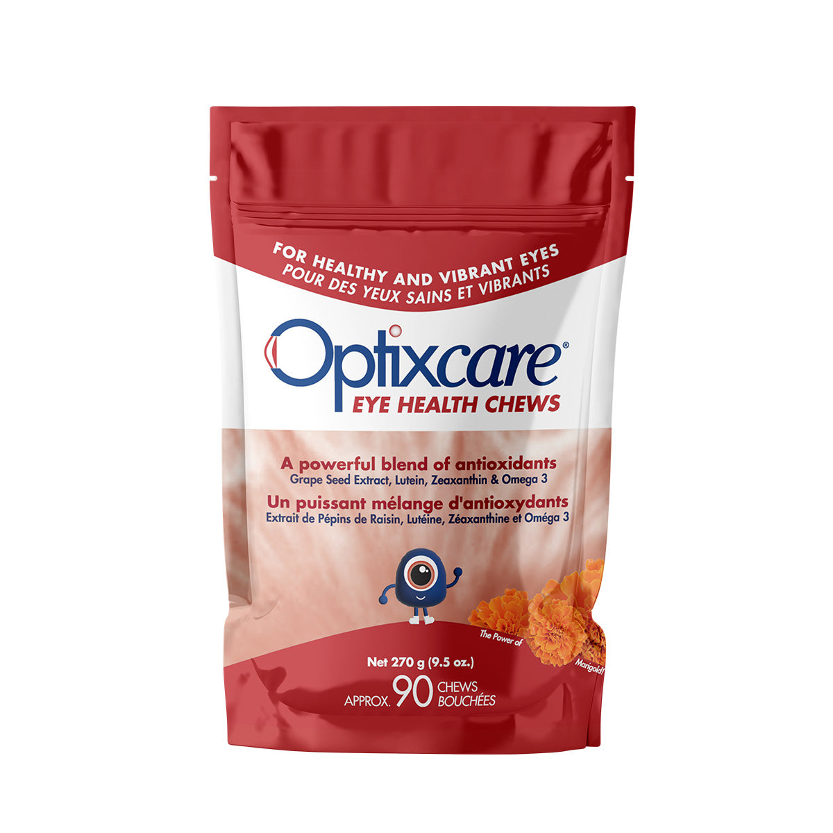 Optixcare Eye Health chews for cats and dogs 90 chews