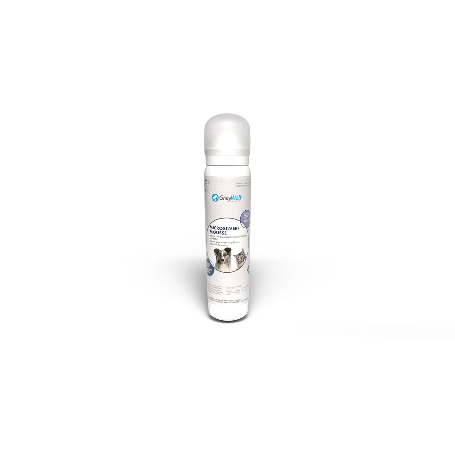 MicroSilver+ Mousse for cats and dogs, 100 ml
