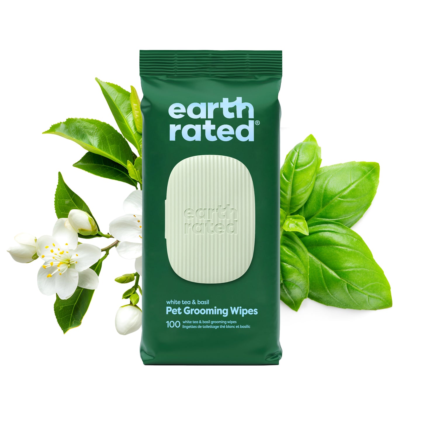 Earth Rated Pet grooming wipes for dogs