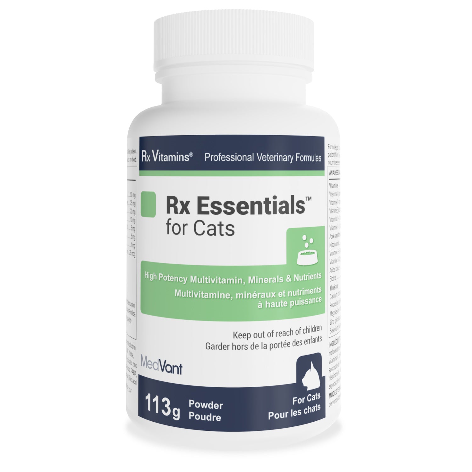 MedVant Rx Vitamins Rx Essentials for cats Original 113 g
