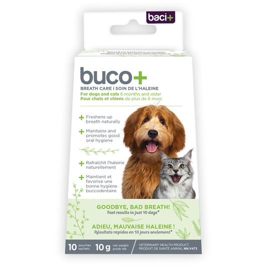 Baci+ Buco+ 10 days powder for cats and dogs Flavourless 10 x 1 g