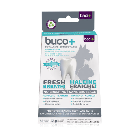Baci+ Buco+ powder for cats and dogs over 15 kg Flavourless