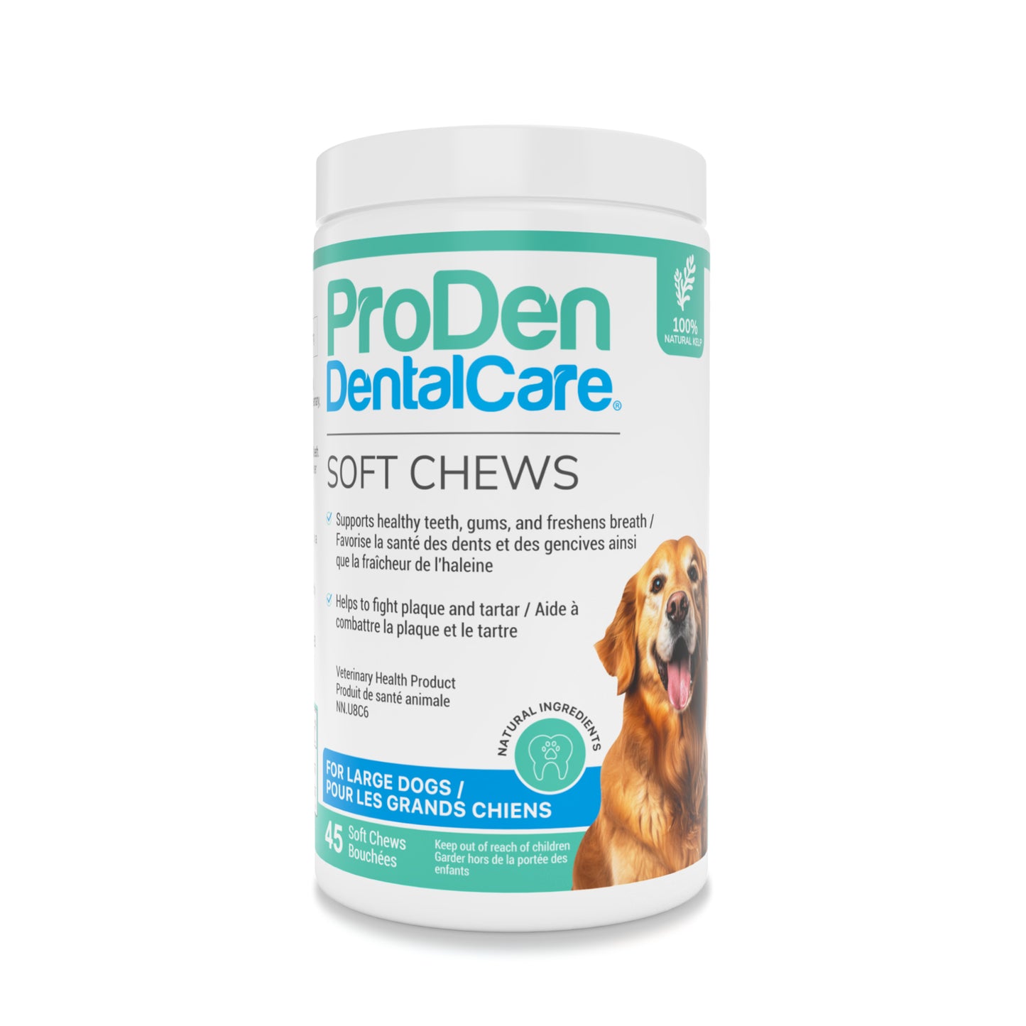 MedVant ProDen DentalCare soft chews for large dogs Natural flavouring  Chews