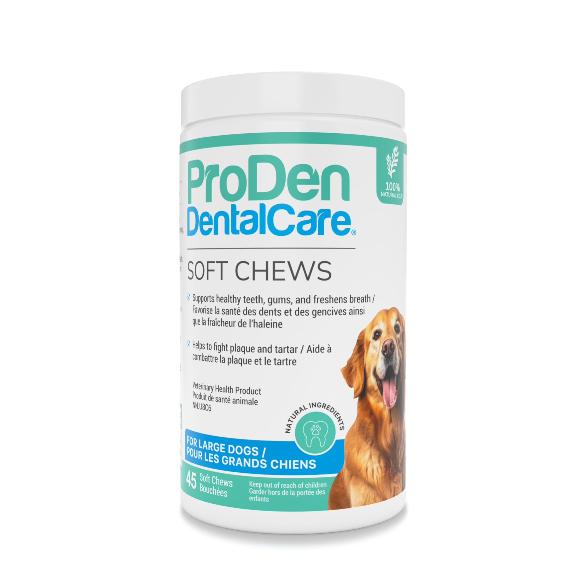 MedVant ProDen DentalCare soft chews for large dogs Natural flavouring  Chews