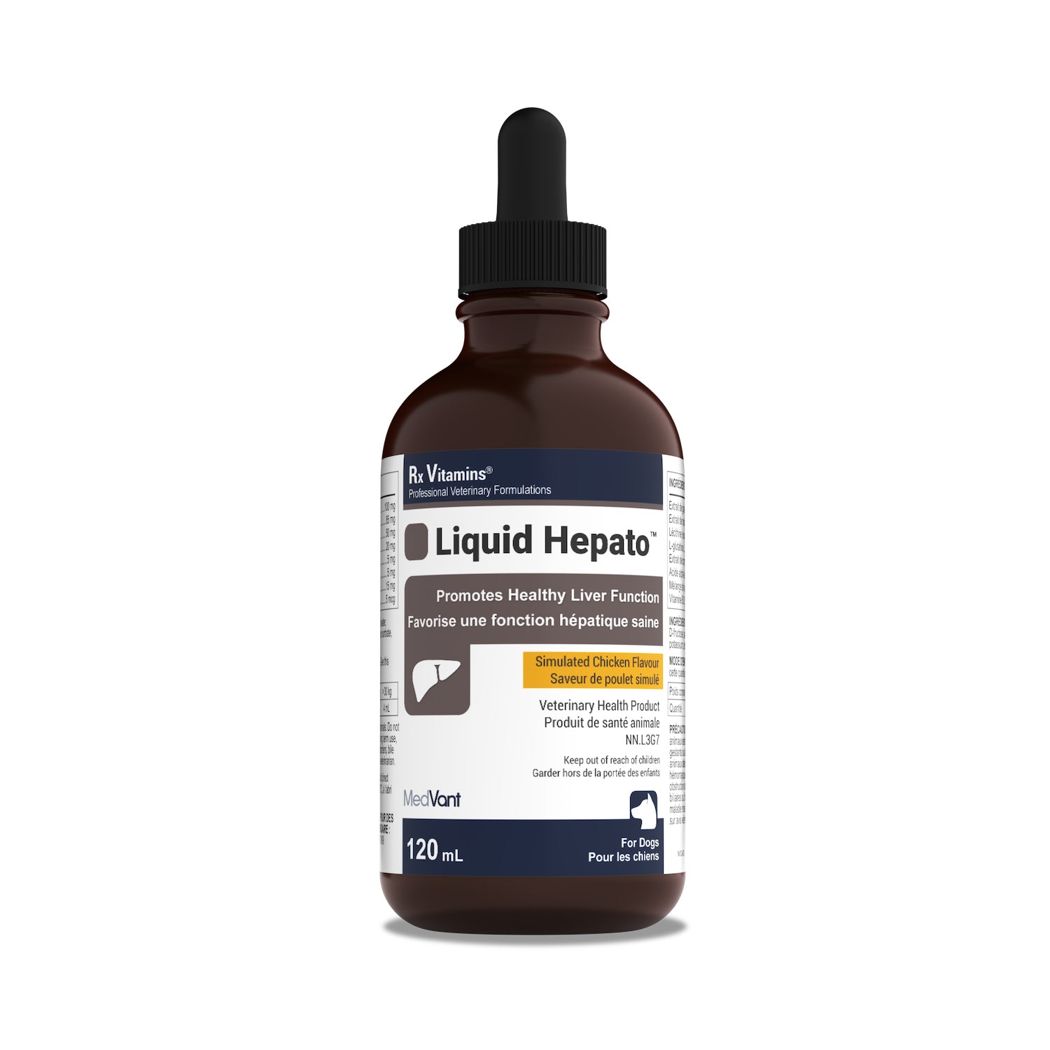 MedVant Rx Vitamins Liquid Hepato Chicken