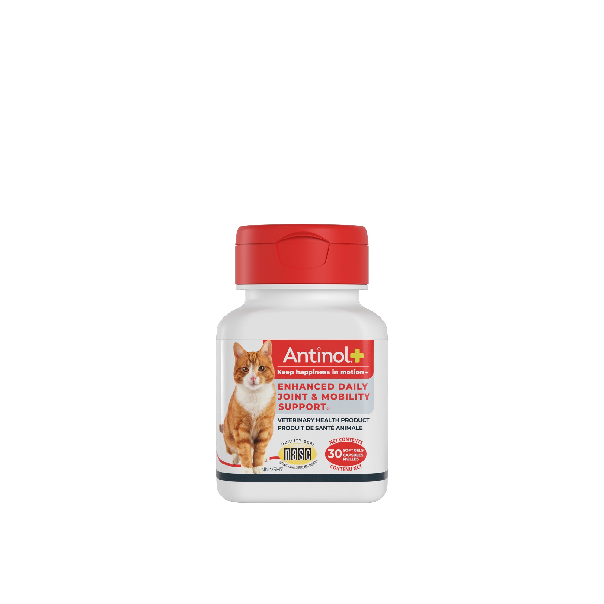 Antinol Plus softgels for cats, 30 caps