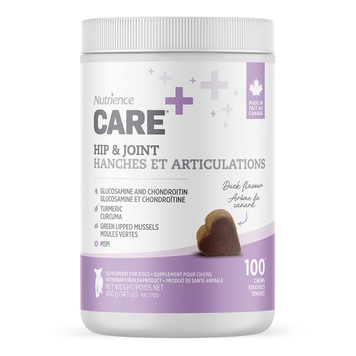 Nutrience Care Hip & Joint Supplement for Dogs Duck 400g