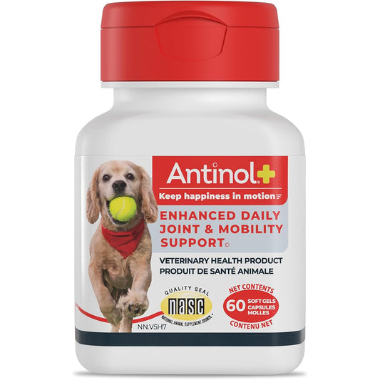 Antinol Plus softgel for dogs, 60 softgels