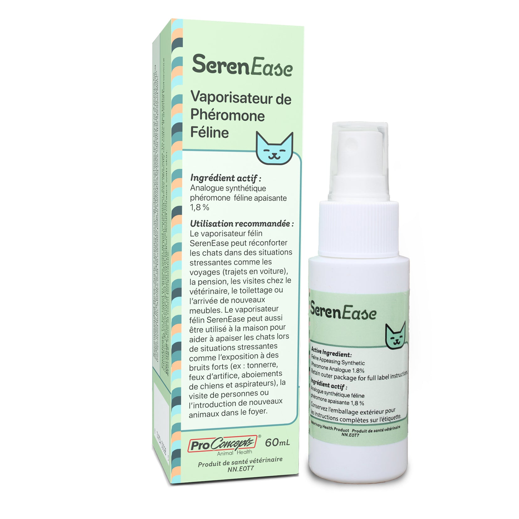 SerenEase pheromone spray for cats