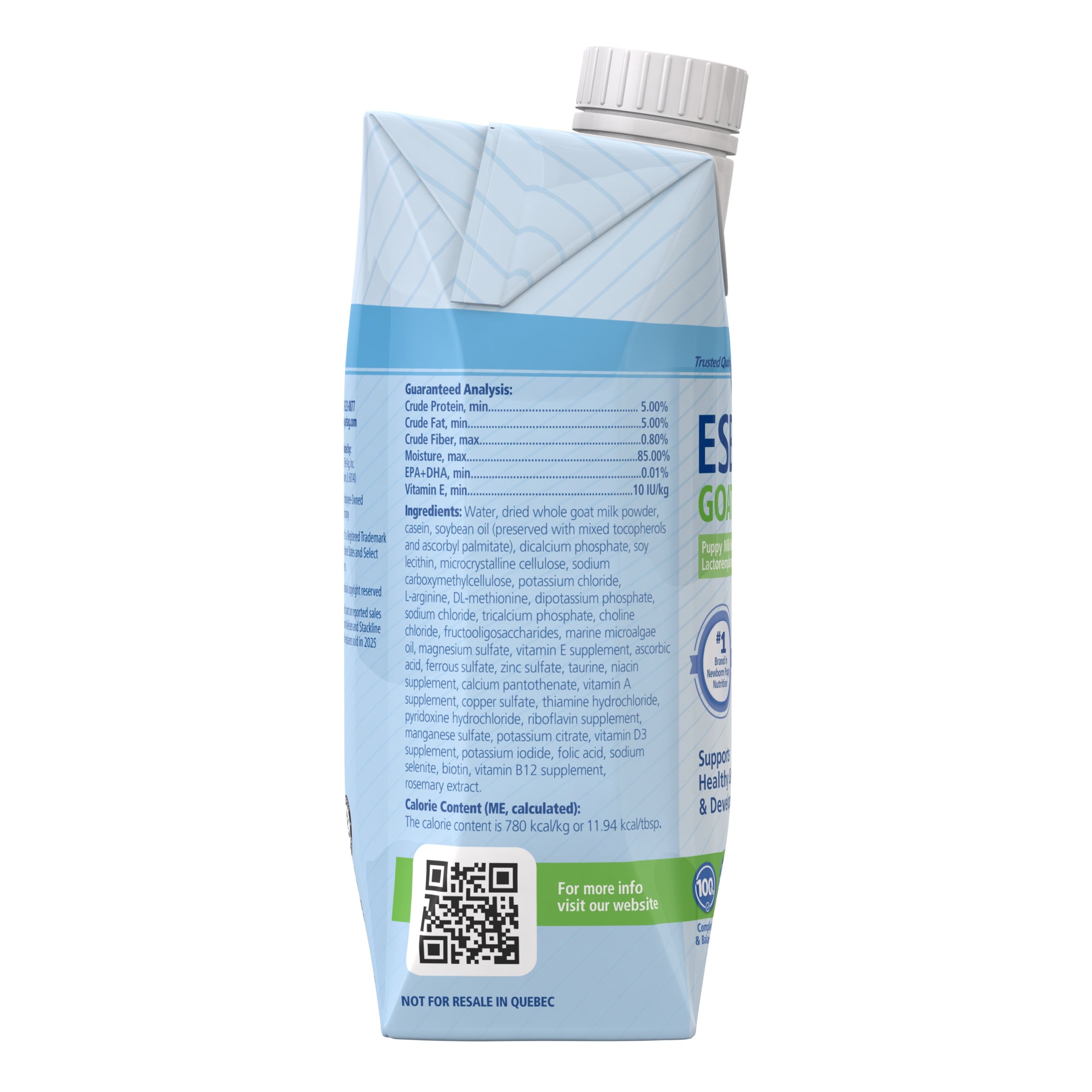 Esbilac goat's milk liquid for puppies tetra-pack 473ml