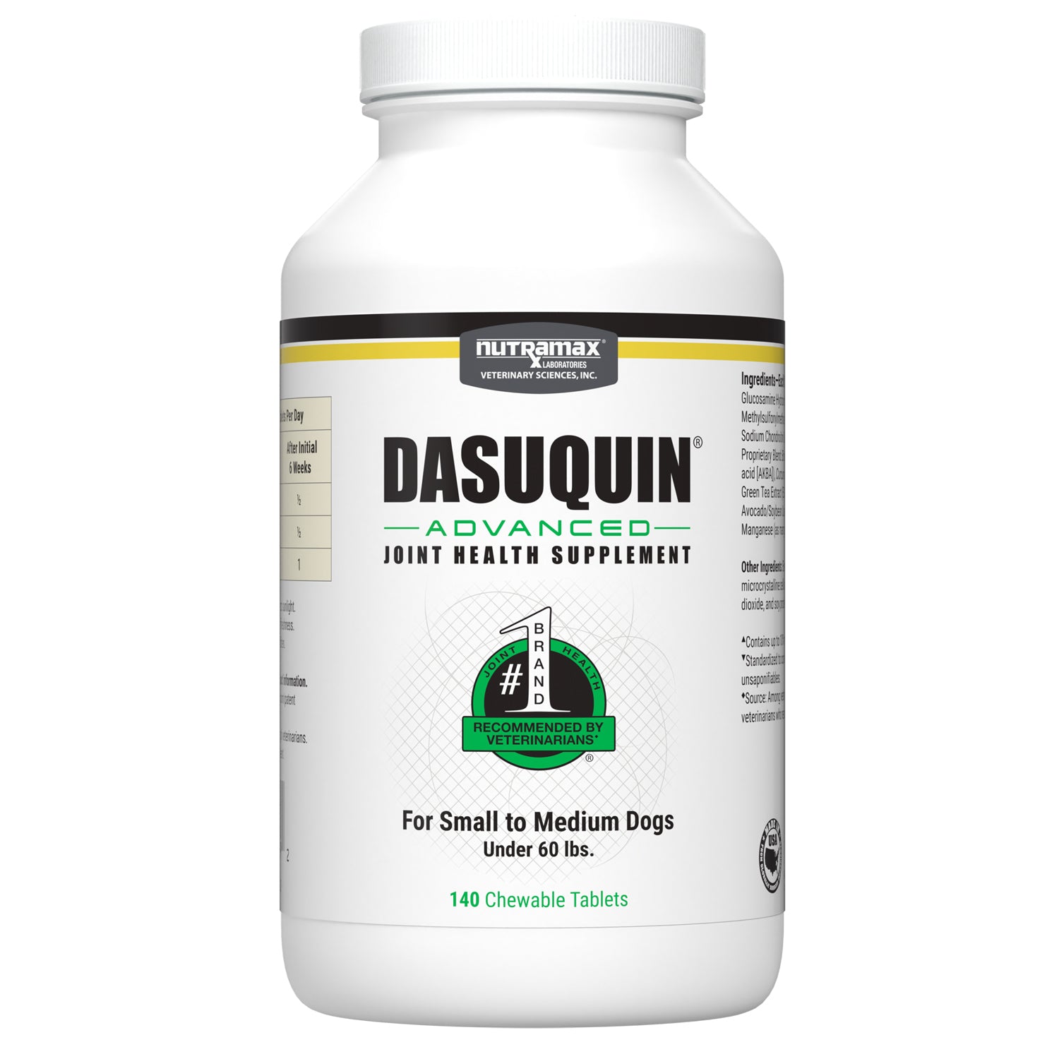 Dasuquin Advanced chewable tablets for small to medium dogs