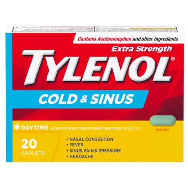 Tylenol Cold & Sinus Extra Strength Daytime 20 Caplets