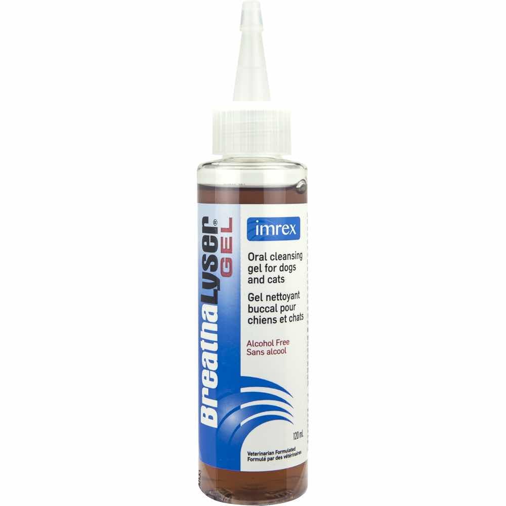 ImRex BreathaLyser Oral Cleansing Gel for Dogs & Cats, 120 ml