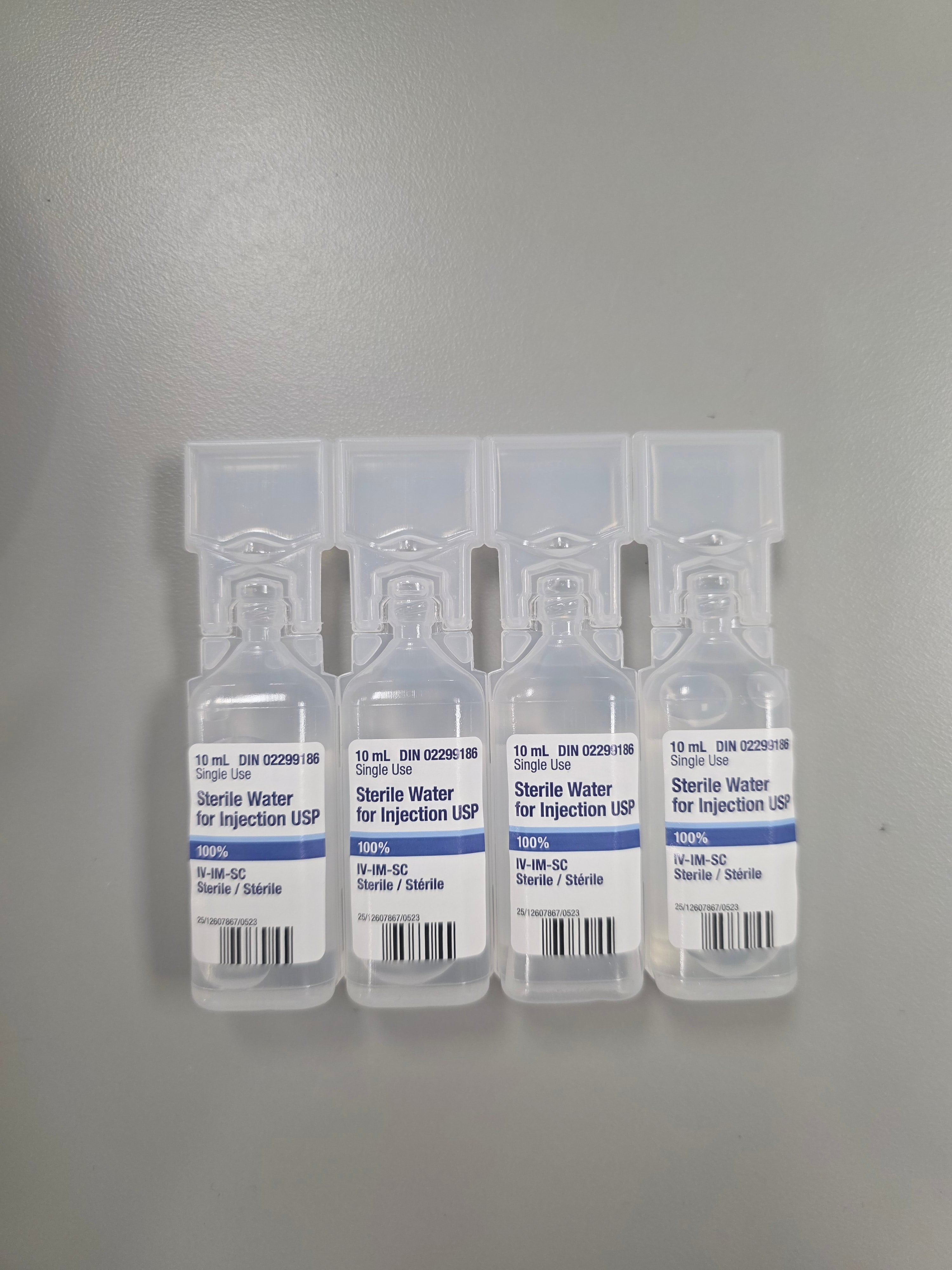 Pfizer Sterile water for injection USP, 20x10 ml Polyampules