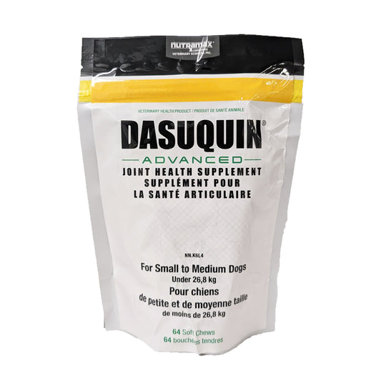 Dasuquin Advanced chewable tablets for small to medium dogs