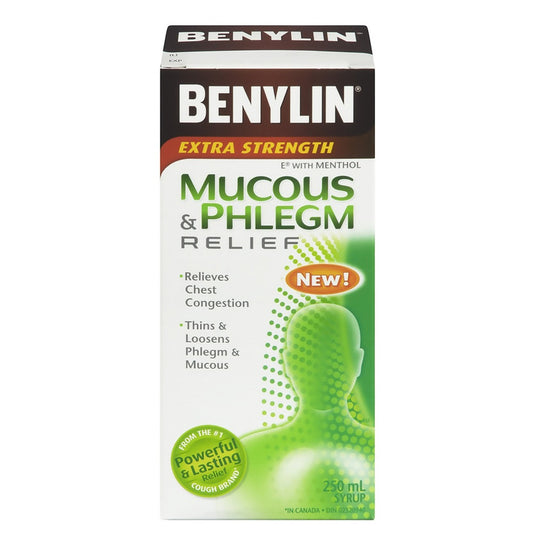 Benylin Extra Strength Mucus & Phlegm Syrup 250 ml