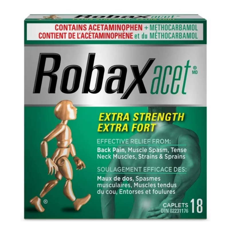 Robaxacet Extra Strength 18 caps